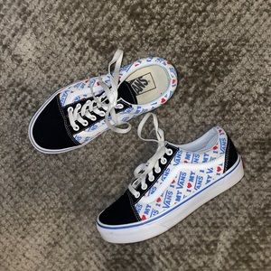 I Heart Vans Old Skool Shoes